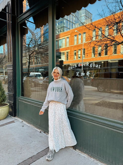 Ditsy Daisy Maxi Skirt